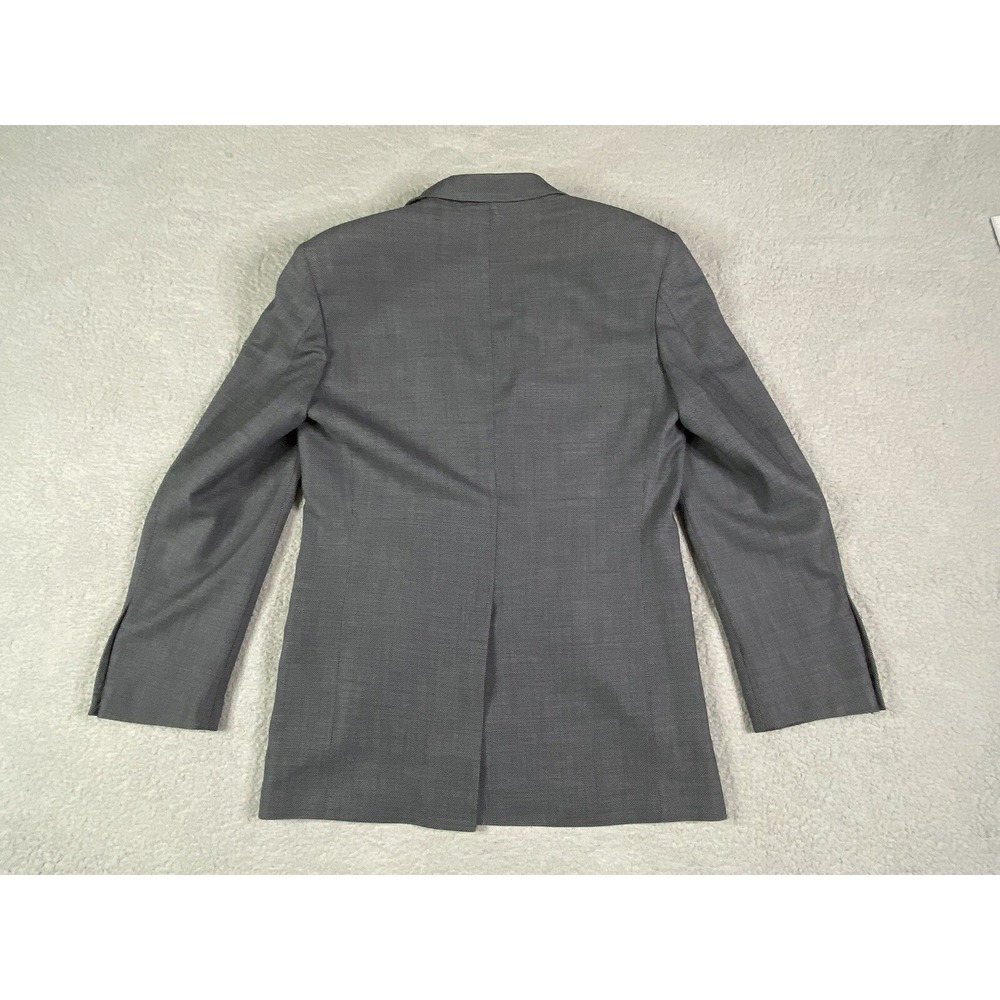 Brooks Brothers Suit Jacket 40 R Gray Wool Birdseye Luxury Brooksease Sport Coat - Picture 15 of 16